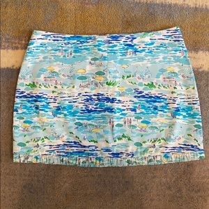 Lilly Pulitzer Beach Print Skirt